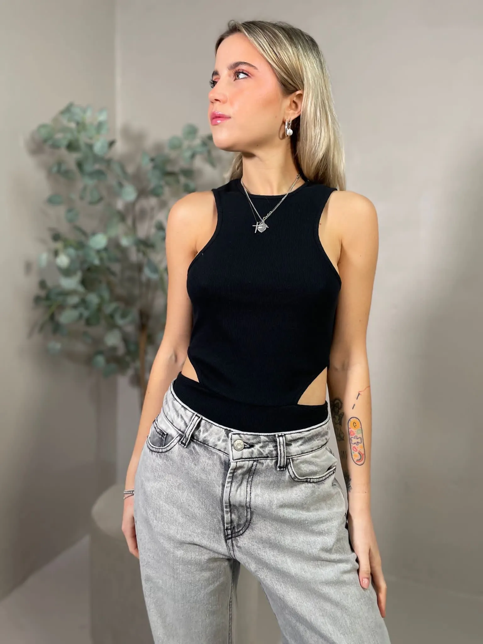 Body Cut Fianchi Nero