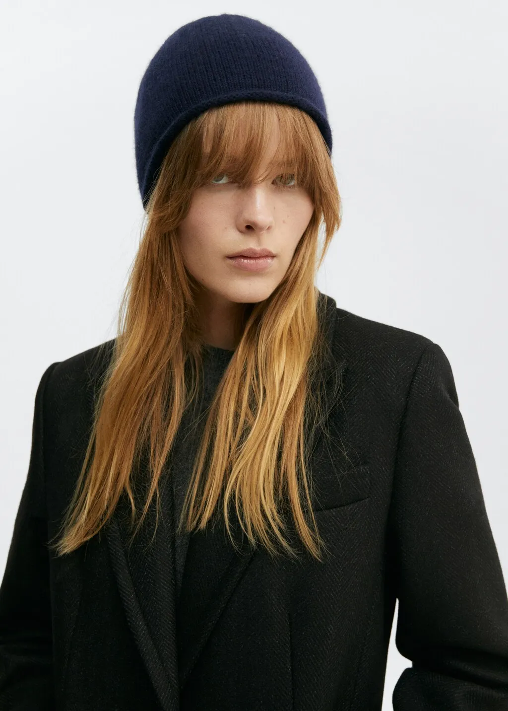 Cappello maglia cashmere