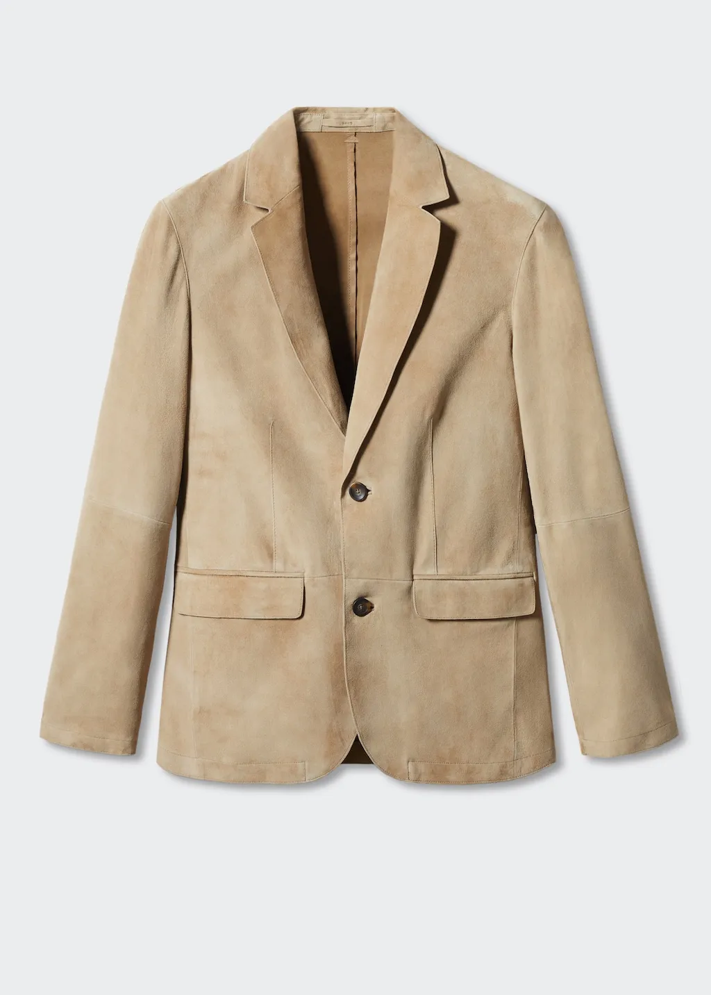 Giacca 100% pelle camoscio