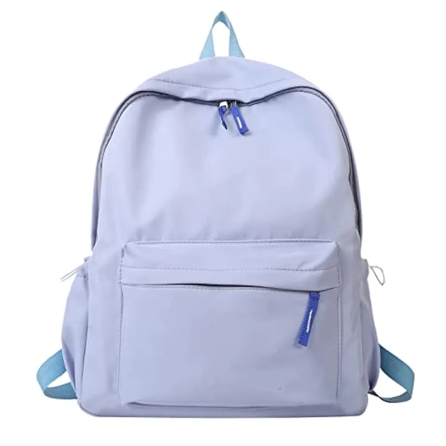Maschio E Semale Studenti Zaino Tempo Libero Campus Cinque Pezzi Borsa Moda Giovani Semplice Grande Capacità Sacchetto di Scuola