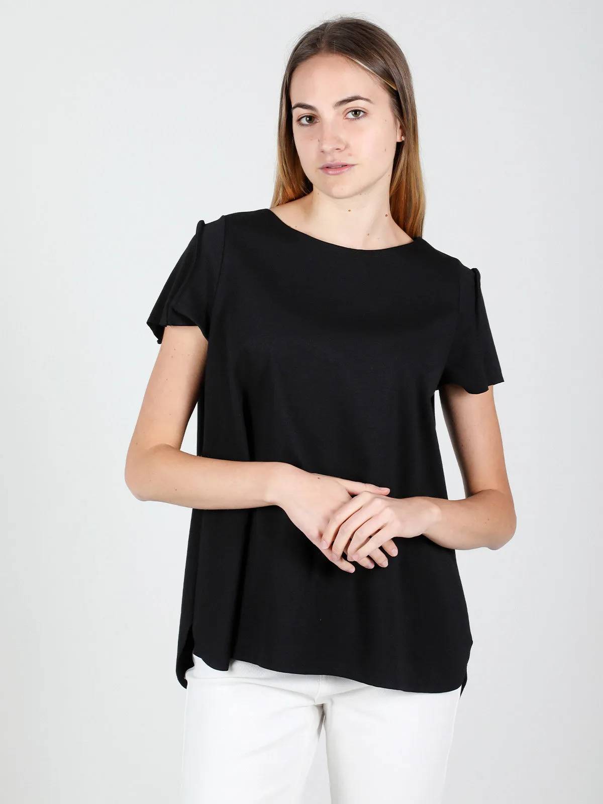 Wendy Trendy T-shirt femme oversize uni